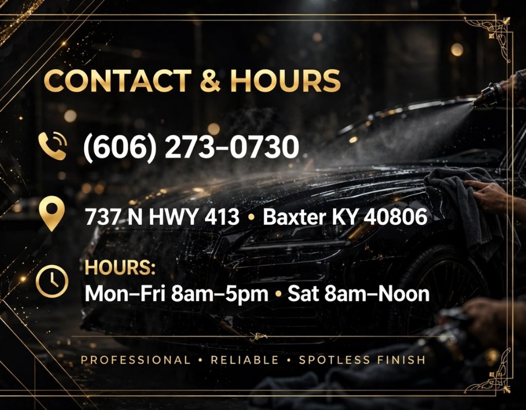Xtreme Auto Detailing contact and hours